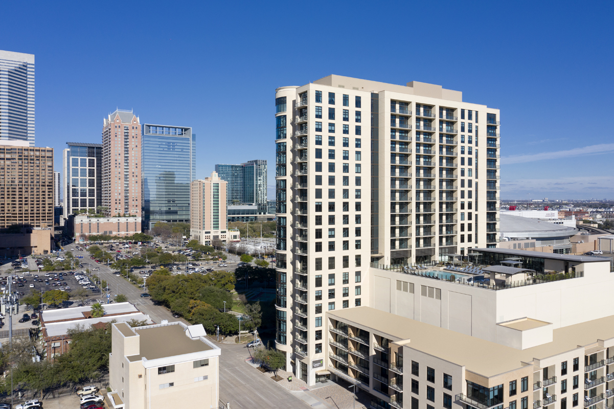 Houston High Rise Apartments Camden Downtown